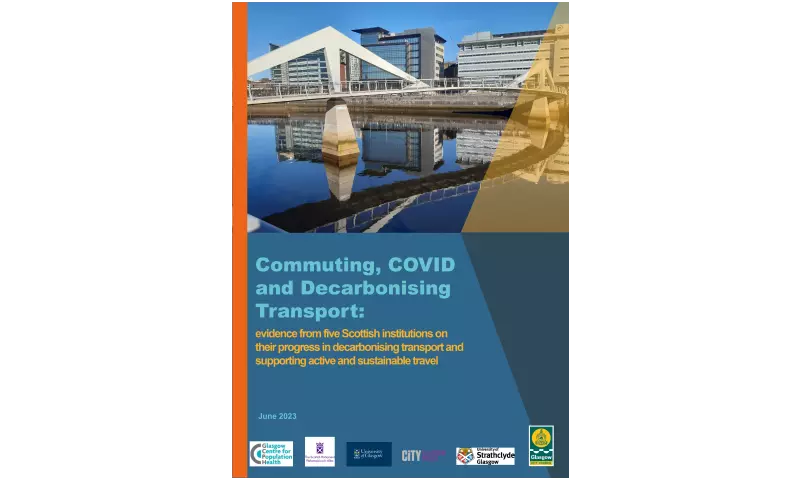 Decarbonising transport - report cover