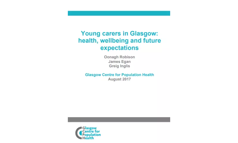 Young carers in Glasgow health, wellbeing and future expectations
