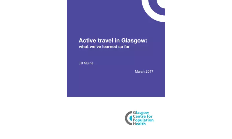 Active travel in Glasgow what we’ve learned so far