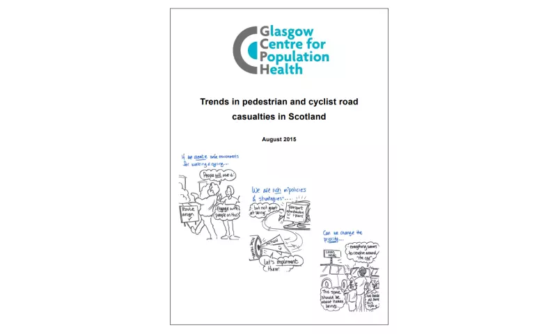 Pedestrian and cyclist casualty trends in Scotland