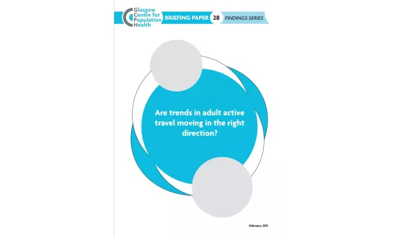 Findings Series 28 - Adult active travel