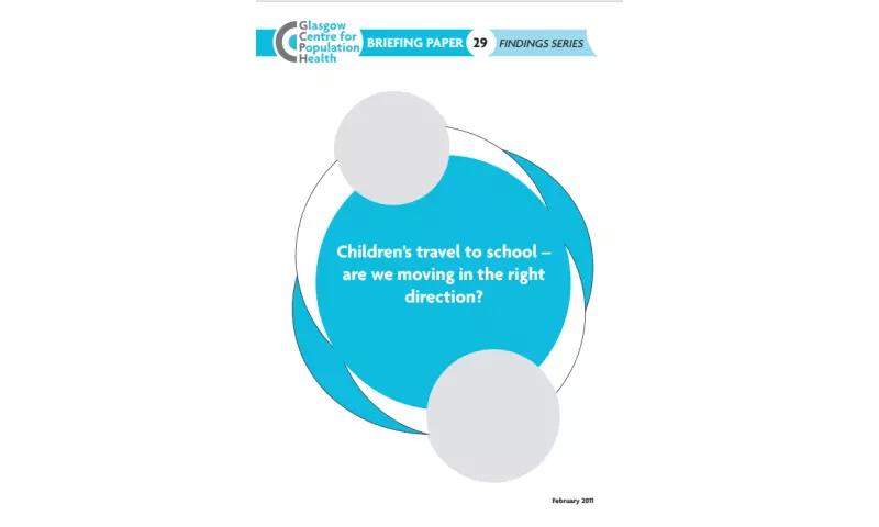 Findings Series 29 - Children's school travel