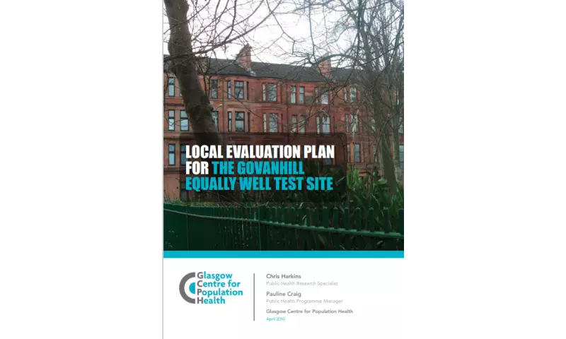 Local Evaluation Plan for the Govanhill Equally Well Test Site 
