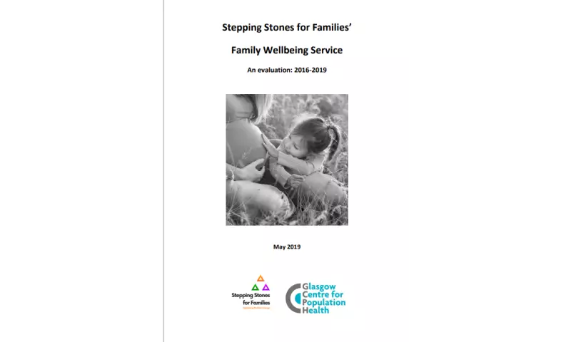 Stepping Stones for Families’ Family Wellbeing Service evaluation 