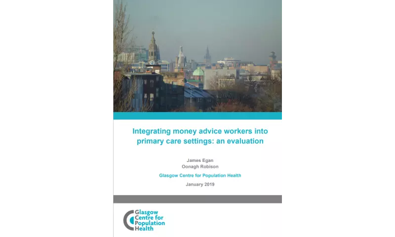 Integrating money advice workers into primary care settings an evaluation