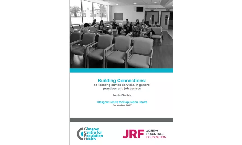 Building Connections co-locating advice services in GPs and job centres