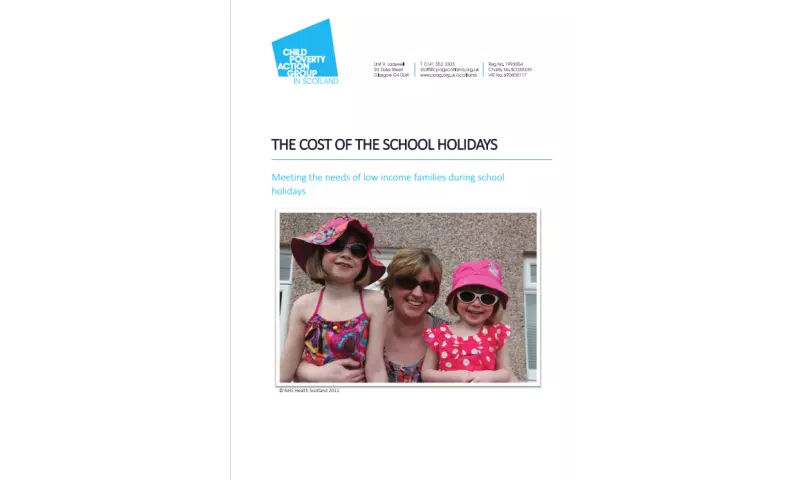 The cost of the school holidays