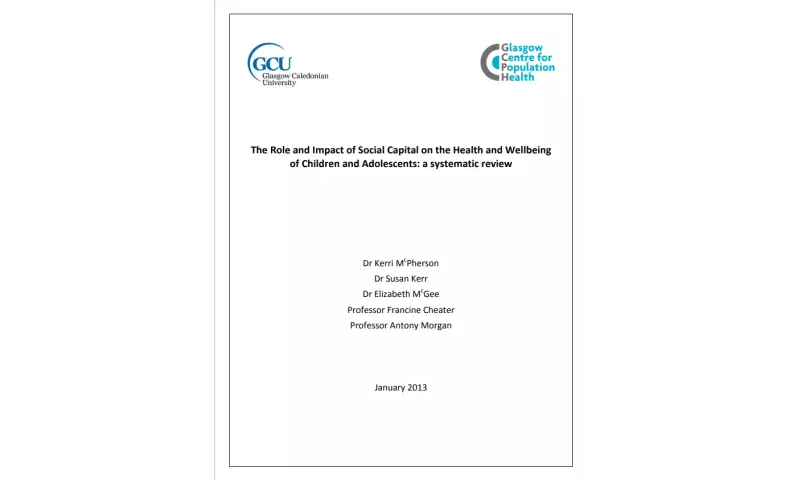 Social capital and the health and wellbeing of children and adolescents