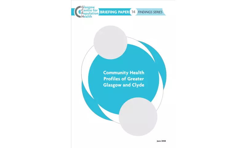 Findings Series 14 - Community health profiles of Greater Glasgow and Clyde