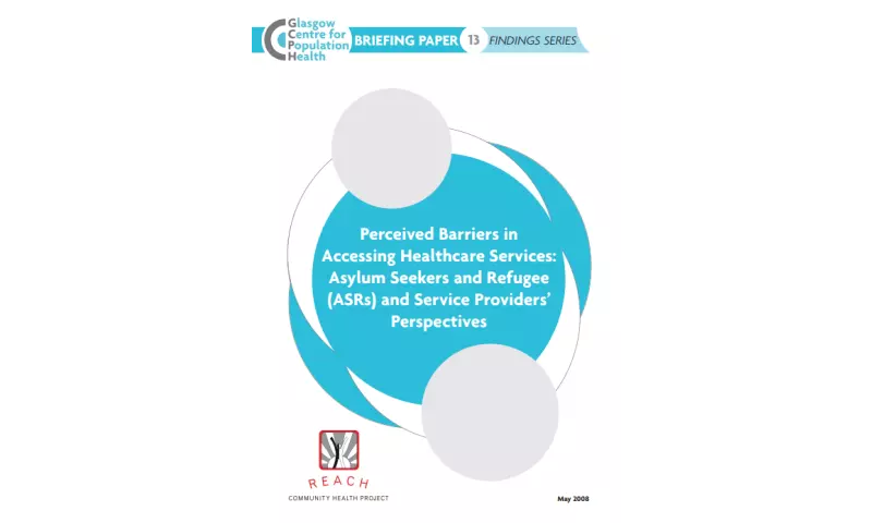 Findings Series 13 - Perceived barriers in accessing healthcare services