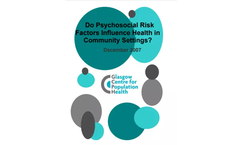 Do Psychosocial Risk Factors Influence Health in Community Settings
