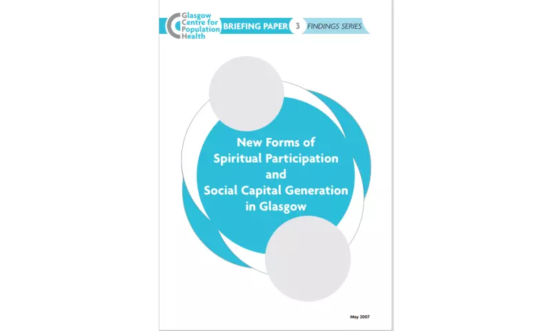 Findings Series 3  - Participation in spiritual and related activity