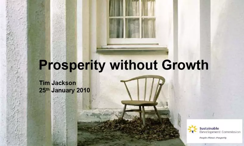 Prosperity without Growth cover image
