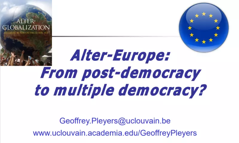 Seminar Series 12 Lecture 4 - Geoffrey Pleyers presentation