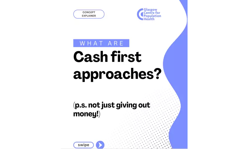 Cover of the Cash First concept explainer.